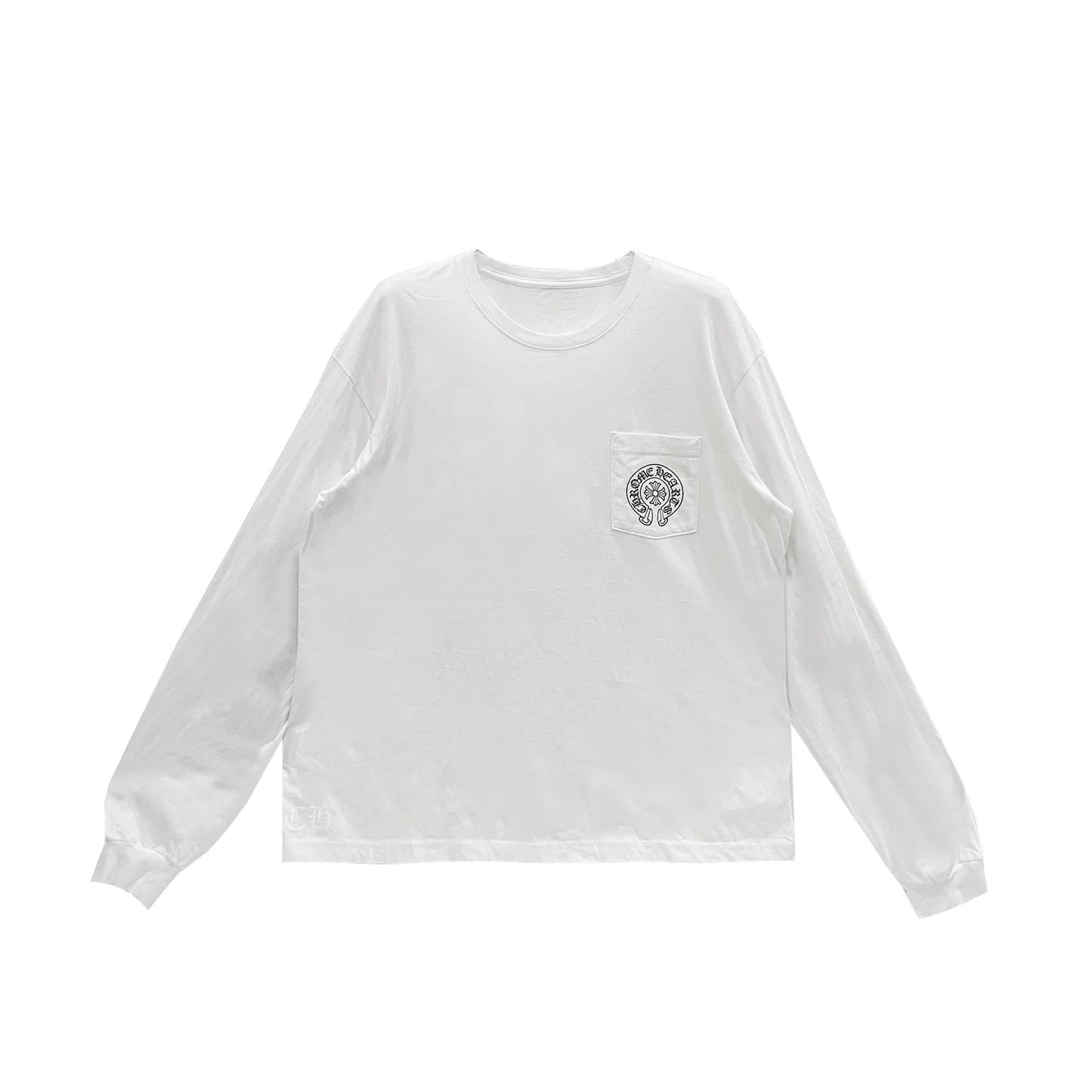 Beijing Exclusive Chrome Hearts Horseshoe Logo Long Sleeve Tee
