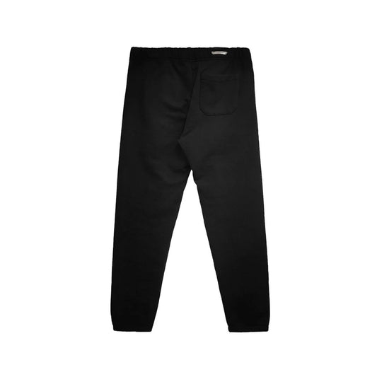 Chrome Hearts Hollywood Cross Embroidered Black Sweatpants