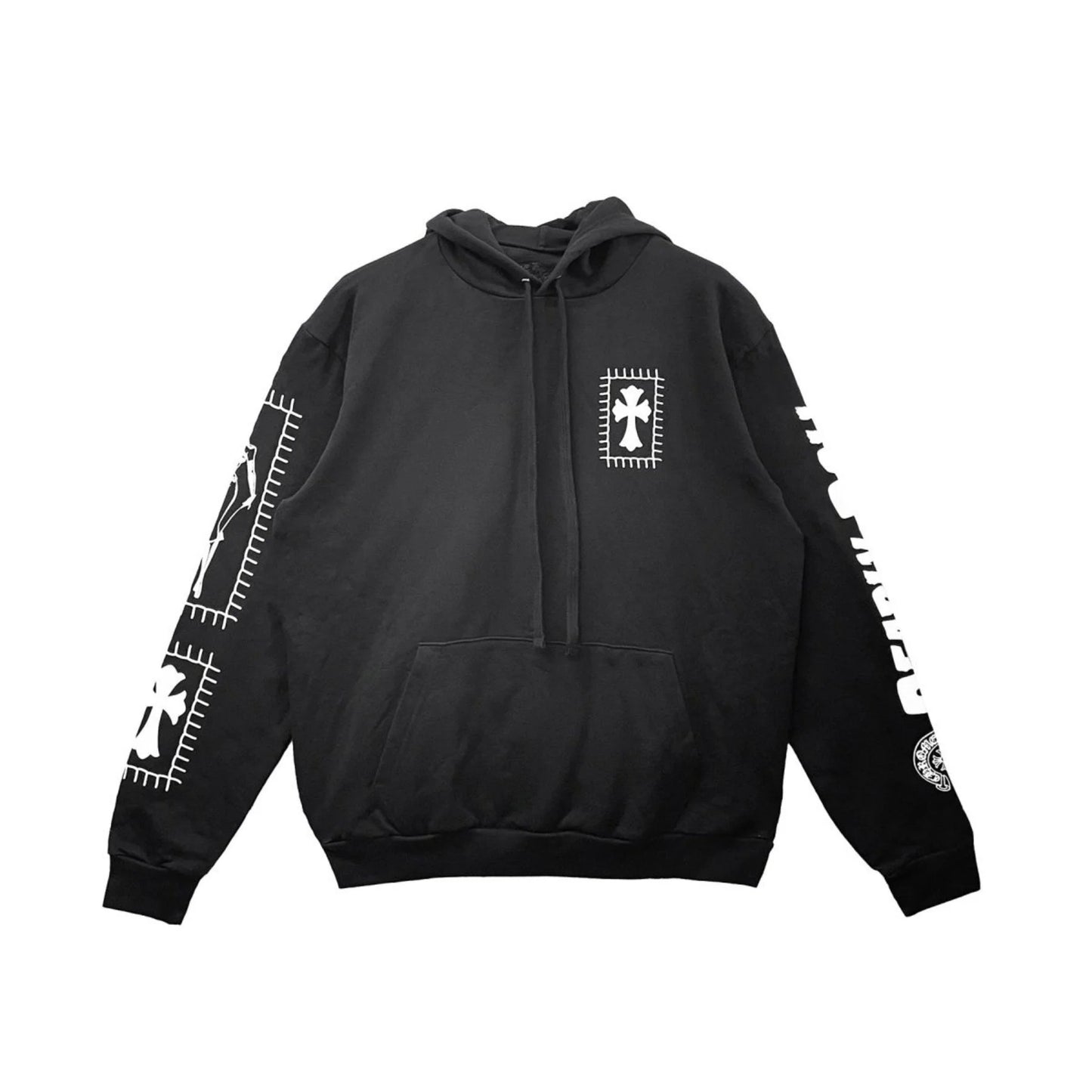 Deadly Doll Comic Horseshoe Chrome Hearts Pullover Hoodie