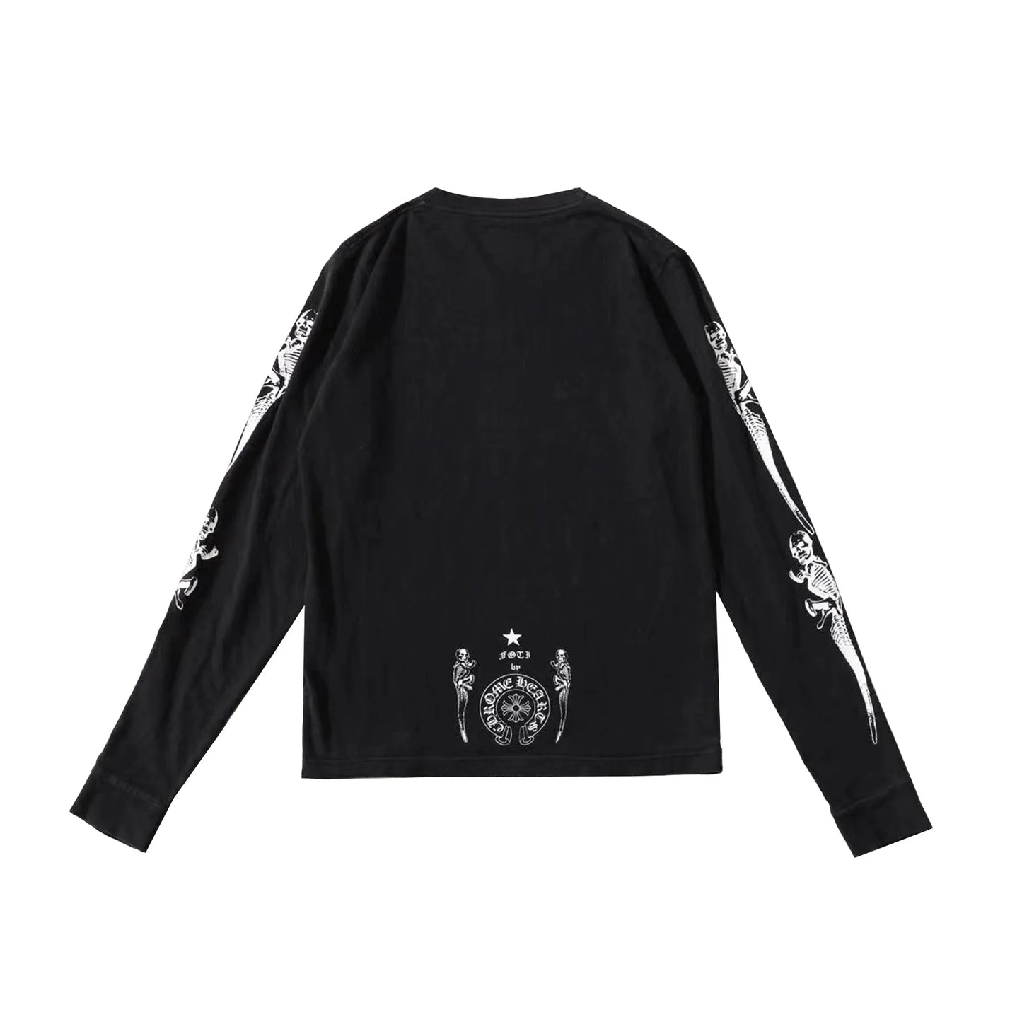 Foti Ribcage Black Long Sleeve T-Shirt
