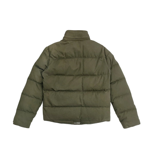 Chrome Hearts Green Puffer Down Jacket