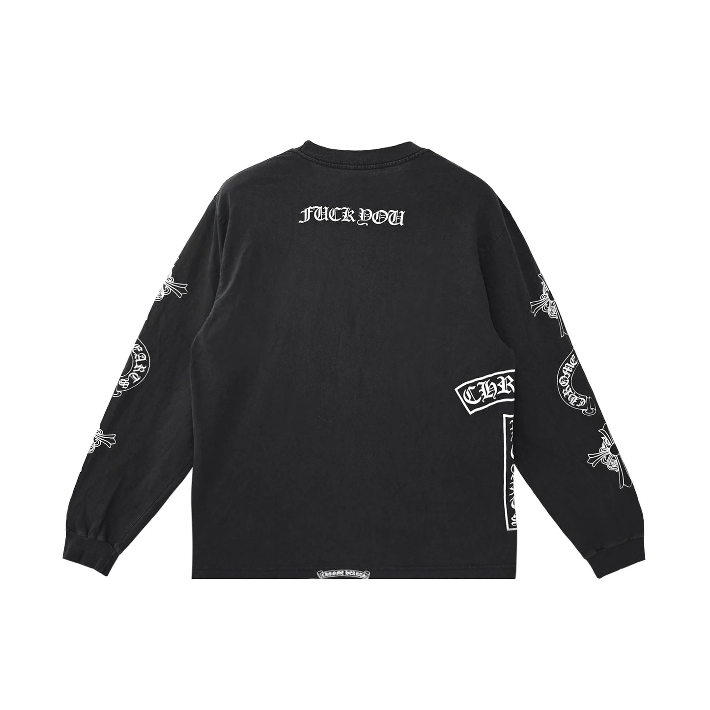 Soap & Water Long Sleeve Black T-Shirt