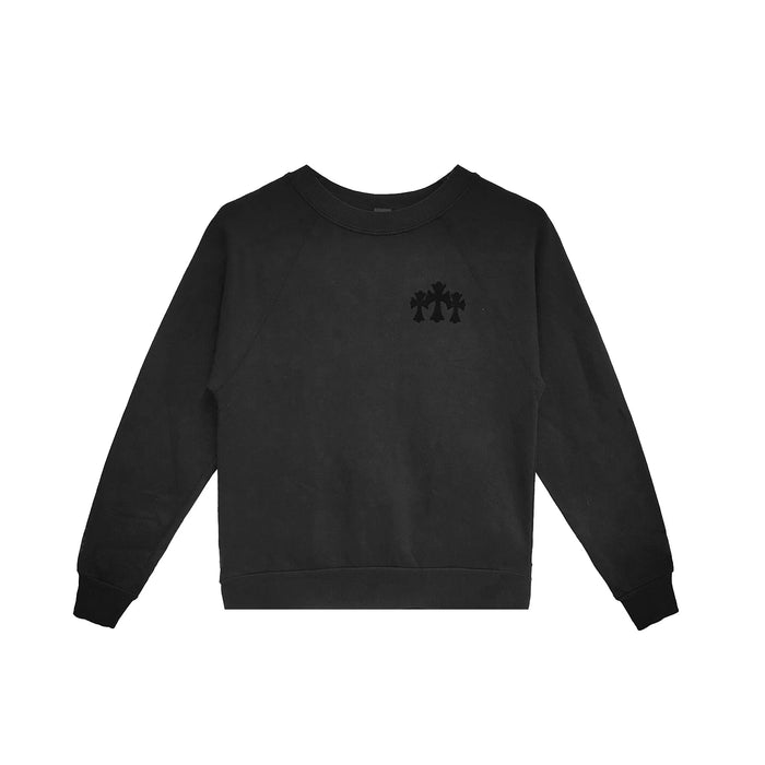 CH Letter Triple Cross Black Sweatshirt