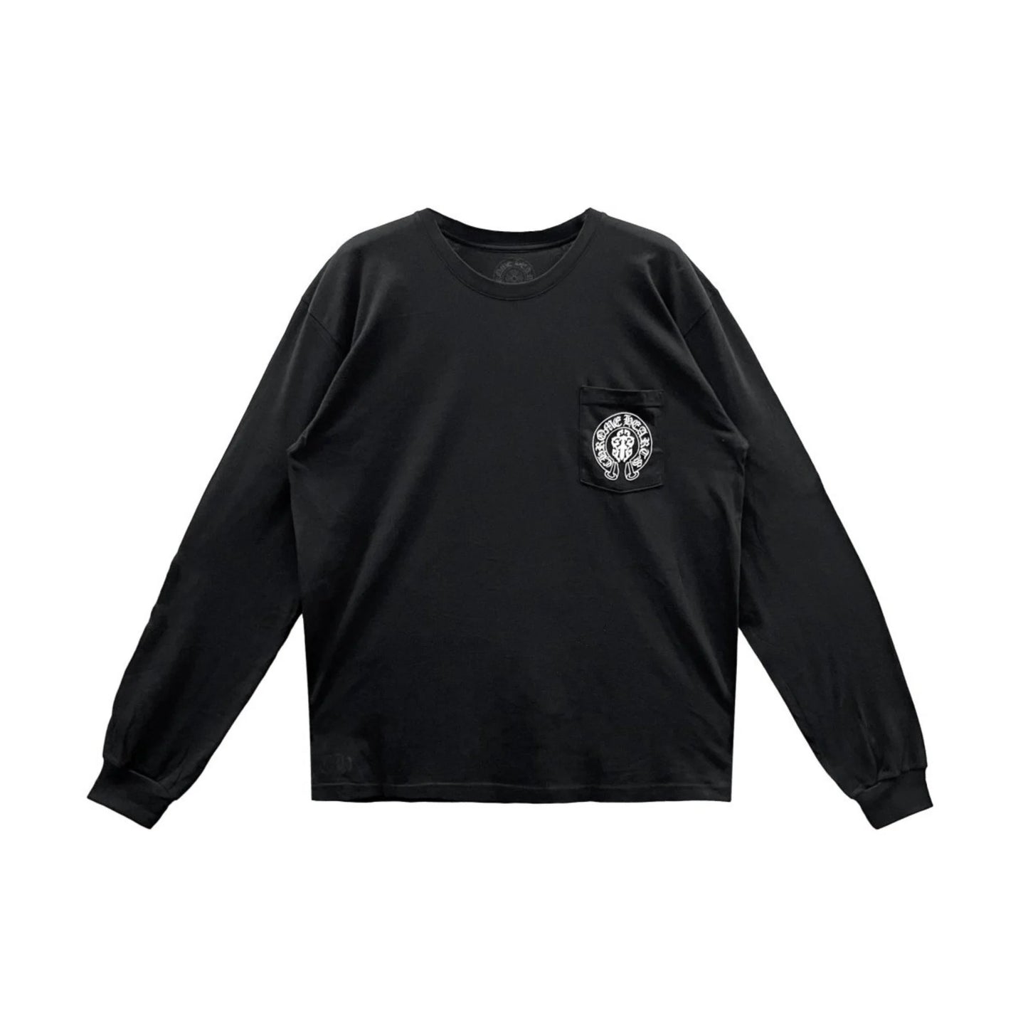 Chrome Hearts USA Flag Dagger Long Sleeve T-Shirt Black