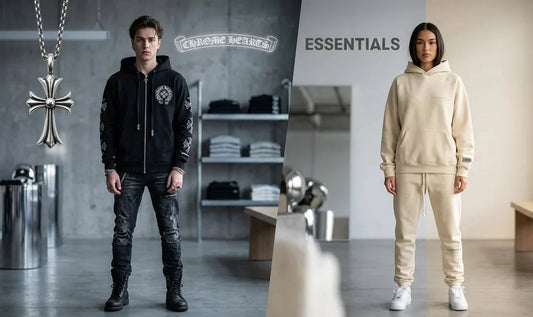 Chrome Hearts Hoodie vs Essentials Hoodie