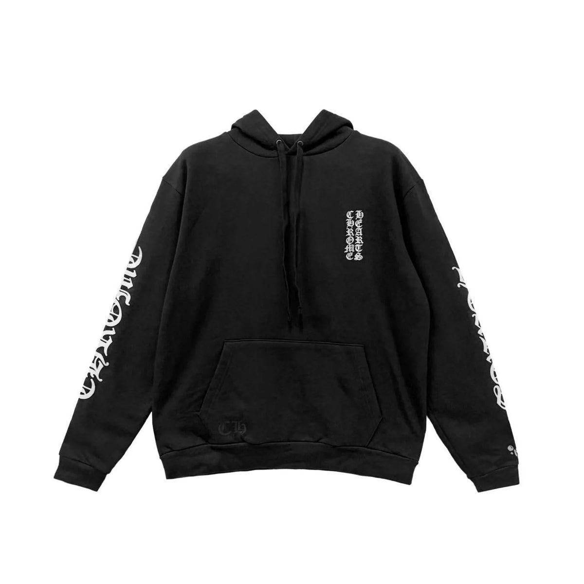 1988 Script Pullover Black Hoodie