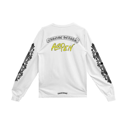 Aspen Exclusive Long Sleeve Chrome Hearts Tee