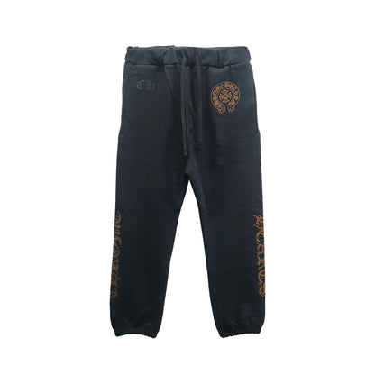 Brown Glitter 1988 Black Sweatpants