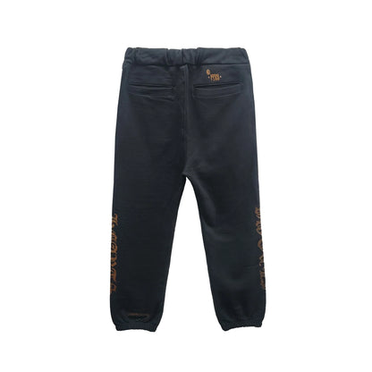 Brown Glitter 1988 Black Sweatpants