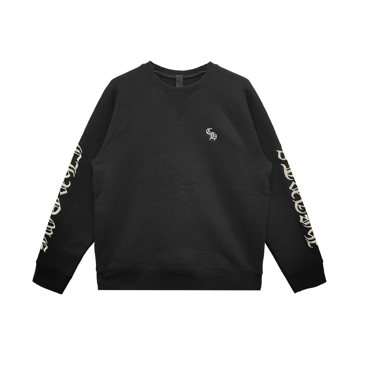 Chrome Hearts Embroidered Black Sweatshirt