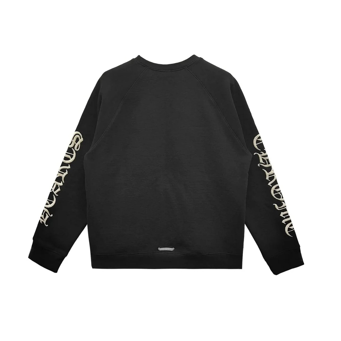 Chrome Hearts Embroidered Black Sweatshirt