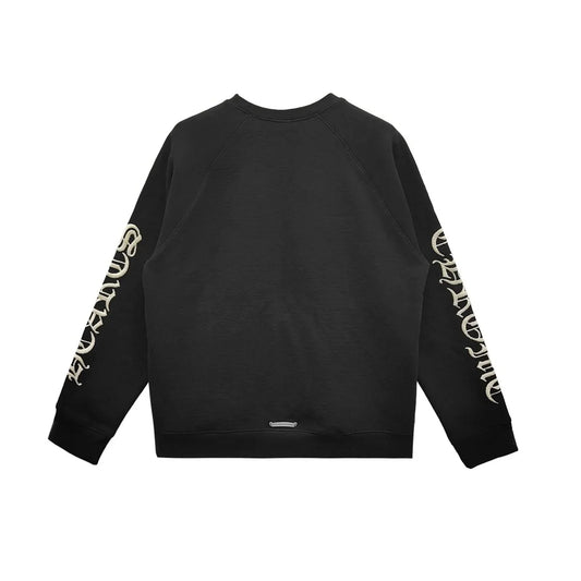 Chrome Hearts Embroidered Black Sweatshirt