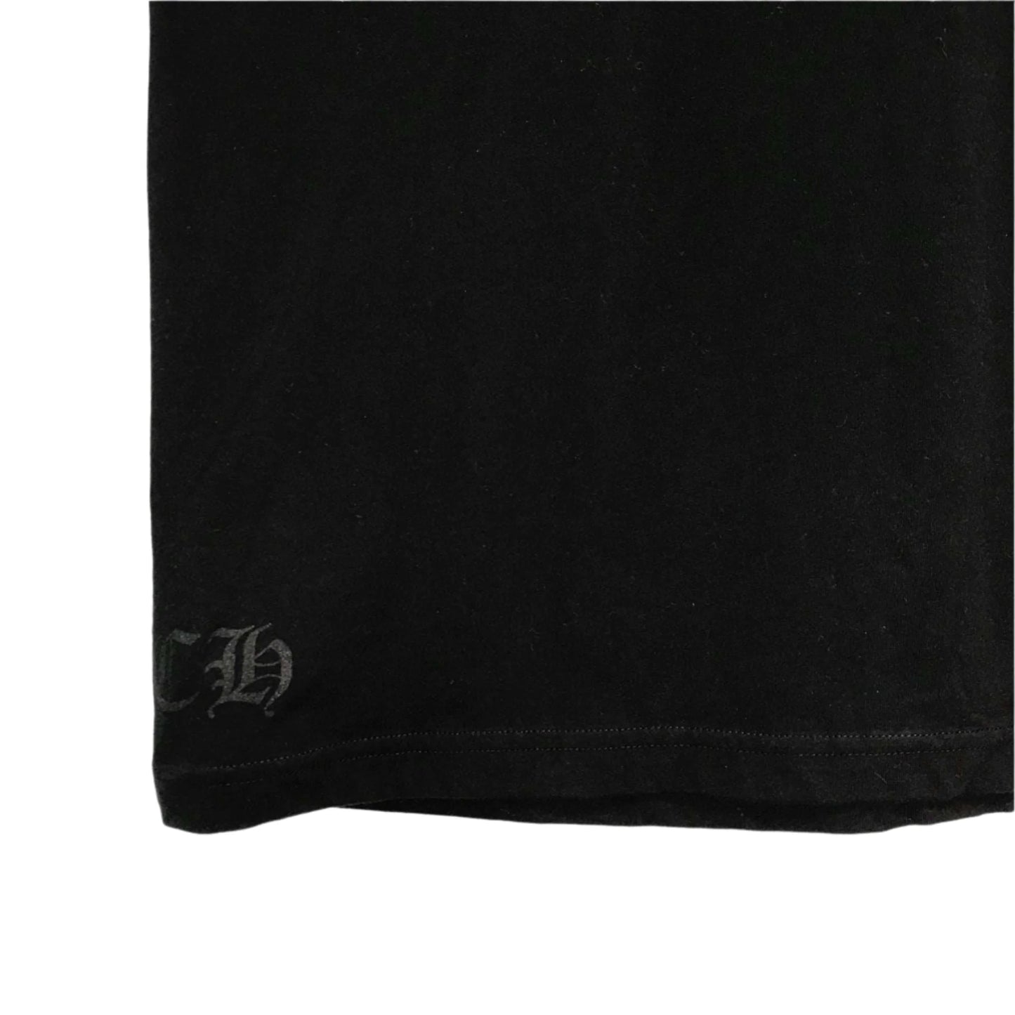 Classic Horseshoe Logo Short Sleeve Black Tee