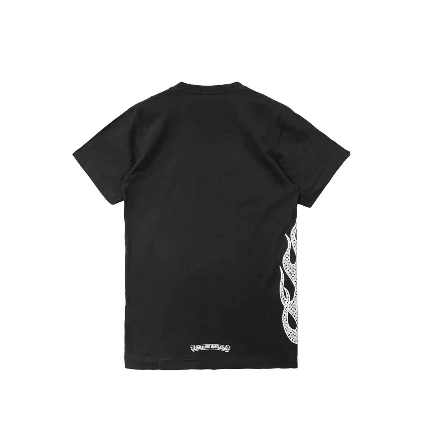Cross Flame Printing SS Chrome Hearts T-Shirt