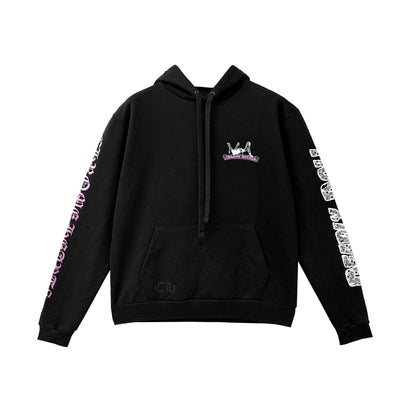 Chrome Hearts Deadly Doll Cross Graphic Pullover Hoodie Black
