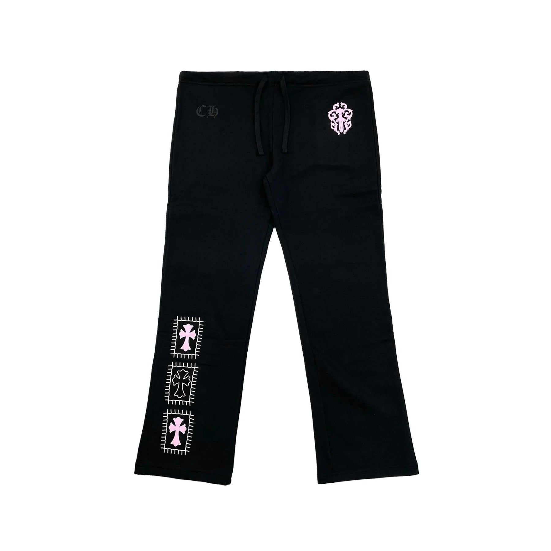 Chrome Hearts Sweatpants Deadly Doll Dagger Logo