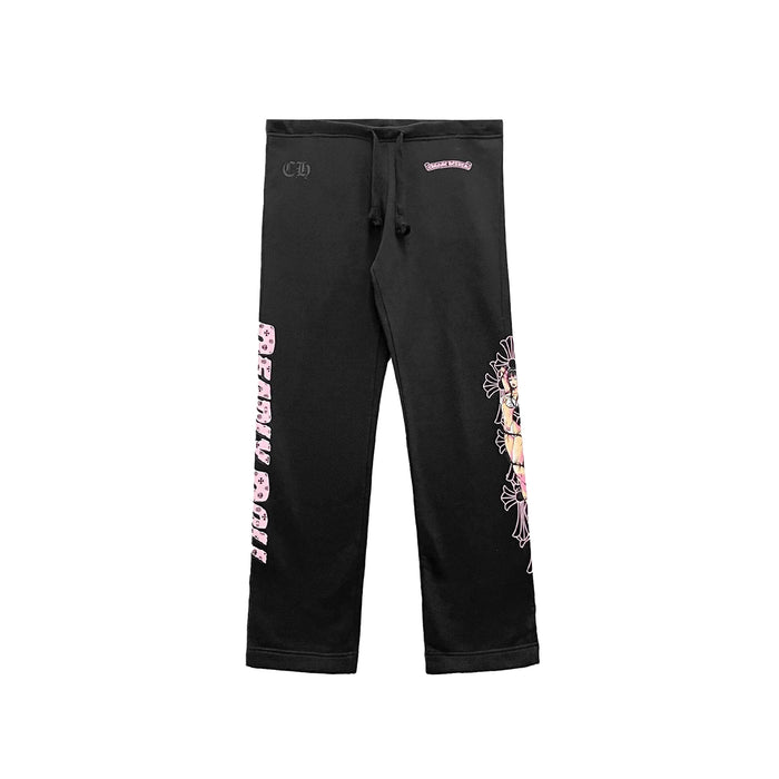 Deadly Doll Pink Comic Girl Black Pants