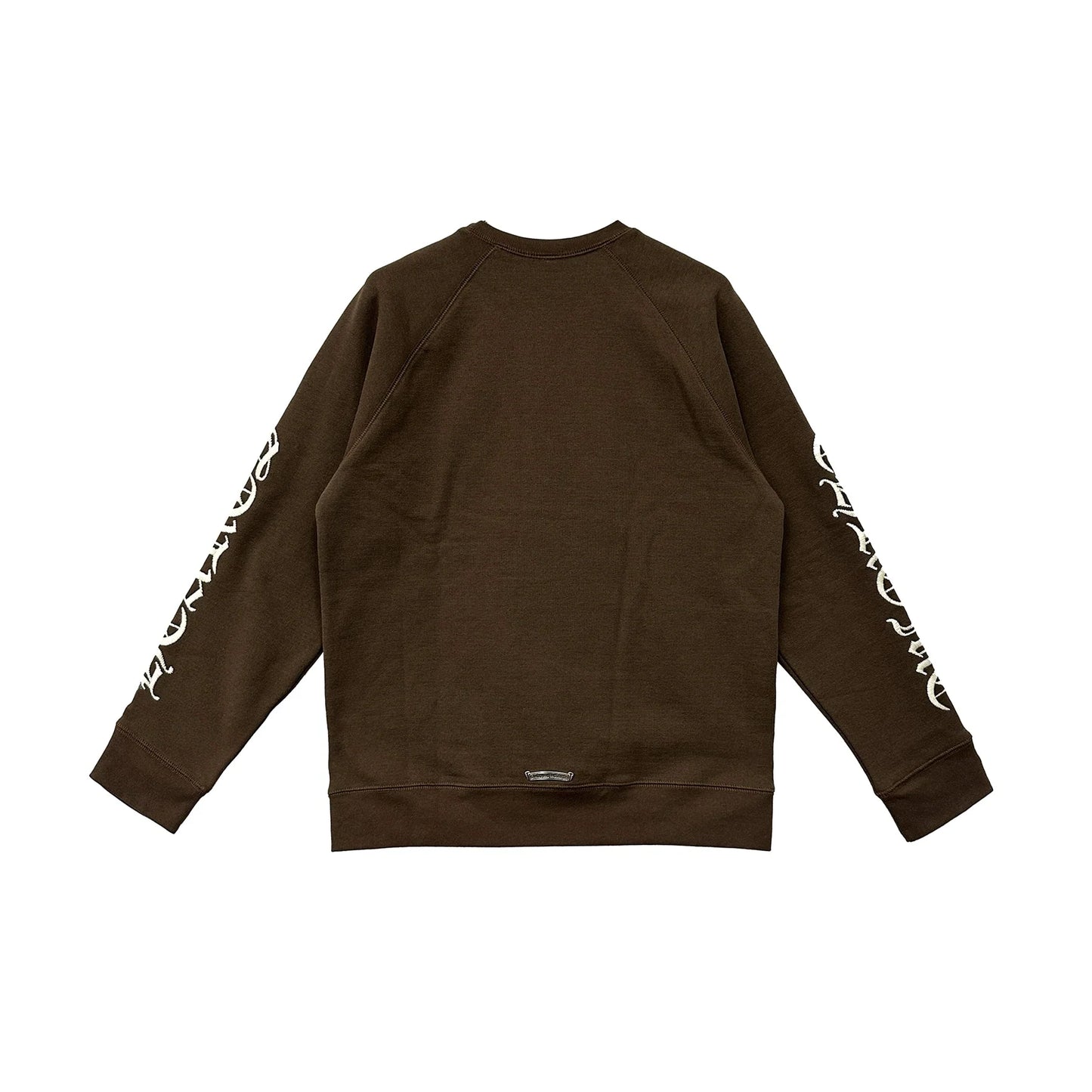 Chrome Hearts Embroidered Brown Sweatshirt