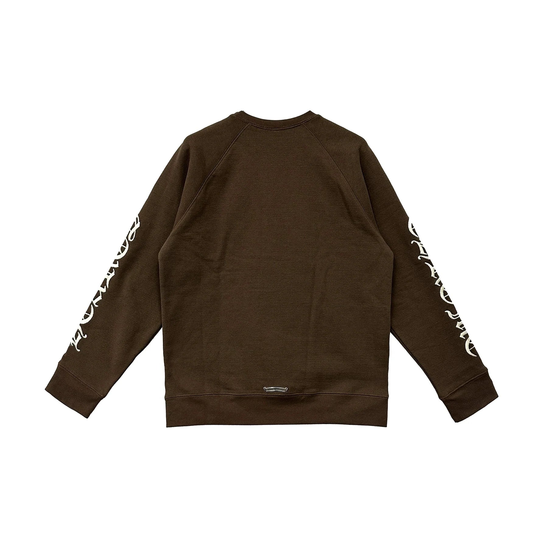Chrome Hearts Embroidered Brown Sweatshirt