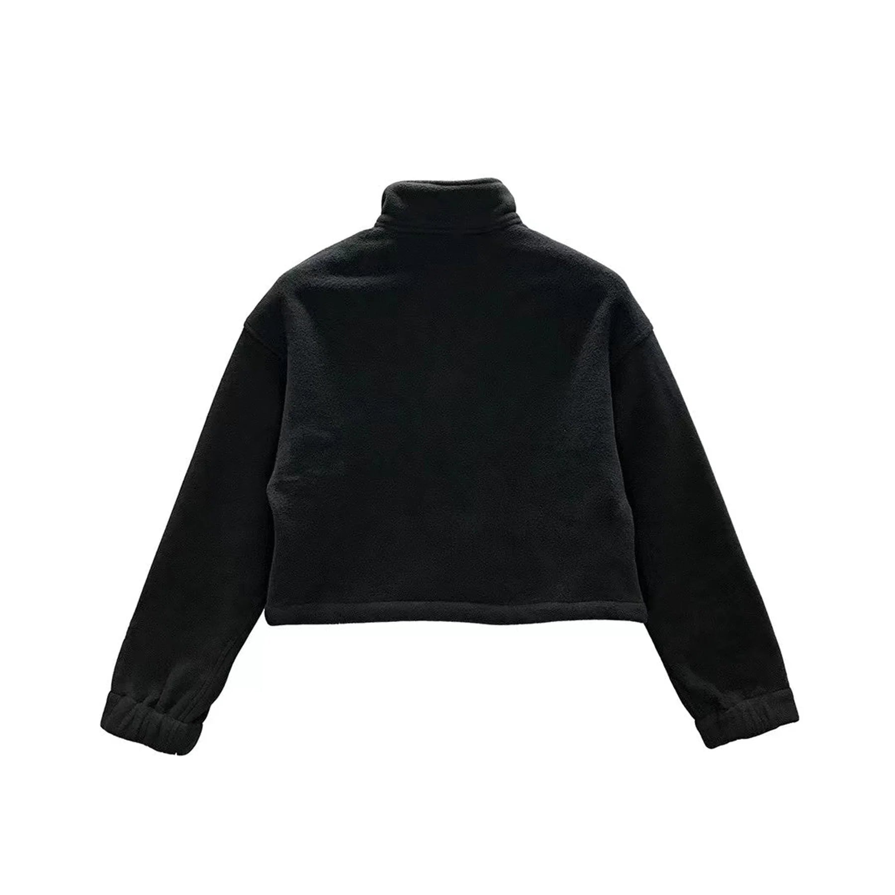 Chrome Hearts Horseshoe Half Zip Cropped Sweatshirt