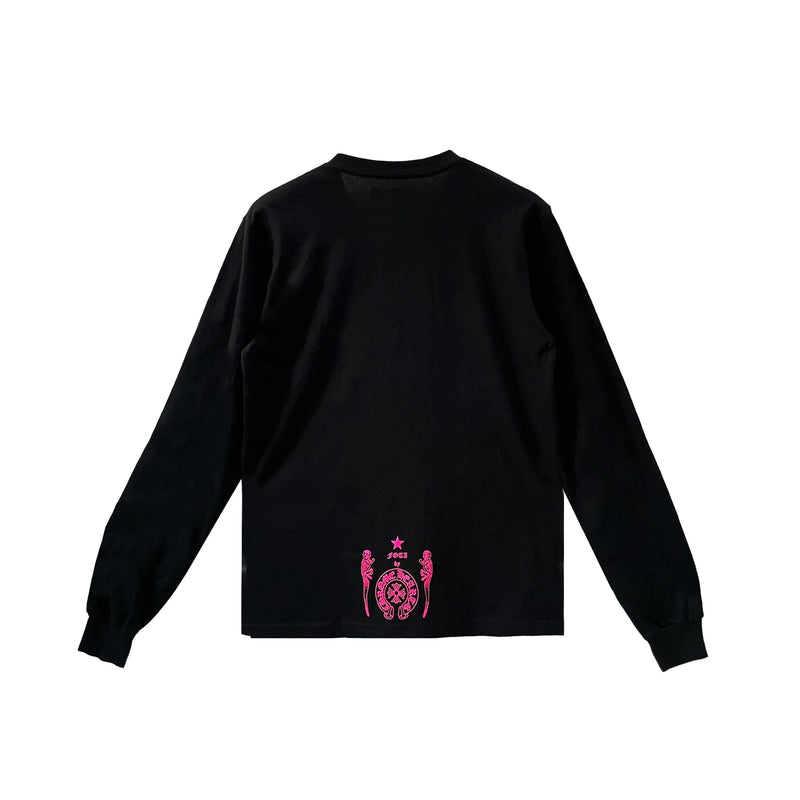 Chrome Hearts Foti Black Long Sleeve Tee