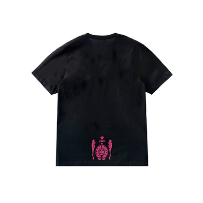Foti Chrome Hearts Short Sleeve T-Shirt Black