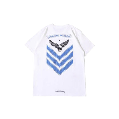 Foti Chrome Hearts White Short Sleeve Tee