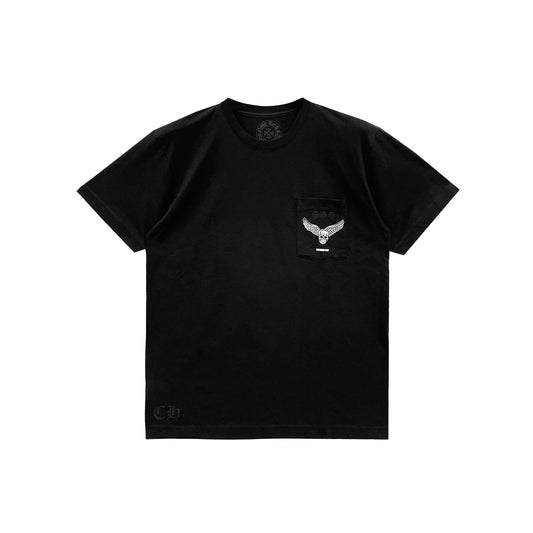 Foti x Yungblud Aerosmith Cross Black Short Sleeve Tee