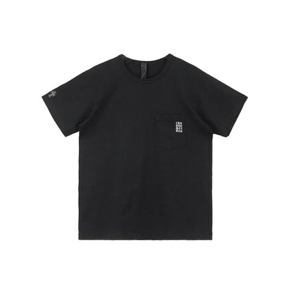 GRP Chrome Hearts Pocket Short Sleeve Tee Black