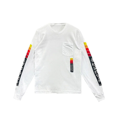 Gradient Script Long Sleeve Chrome  Hearts T-Shirt