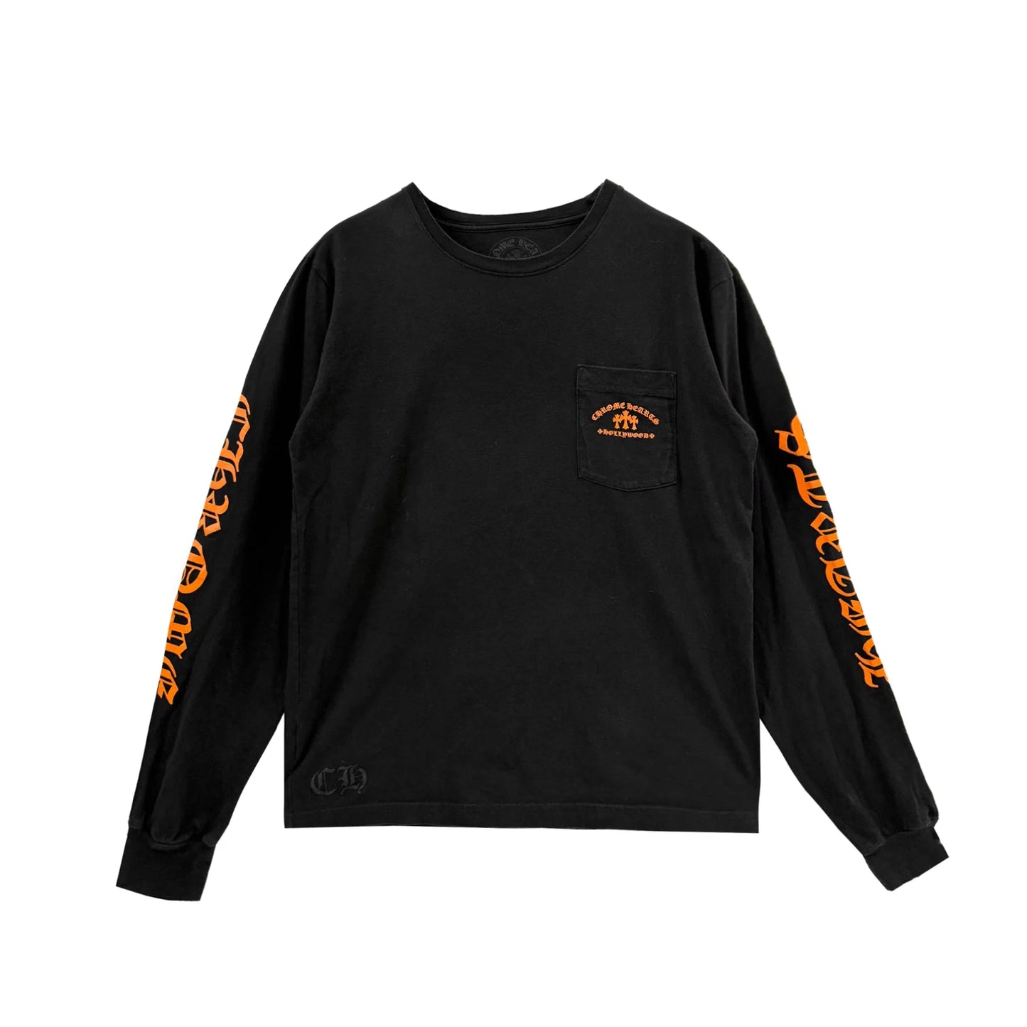 Chrome Hearts Hollywood Triple Cross Long Sleeve Tee Black
