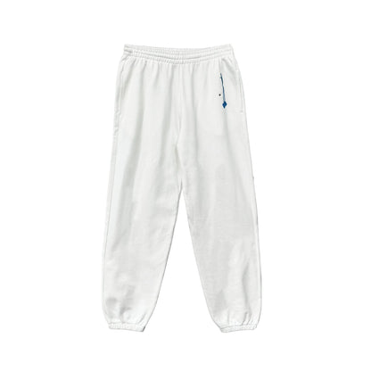 Las Vegas Exclusive Dice Logo White Sweatpants