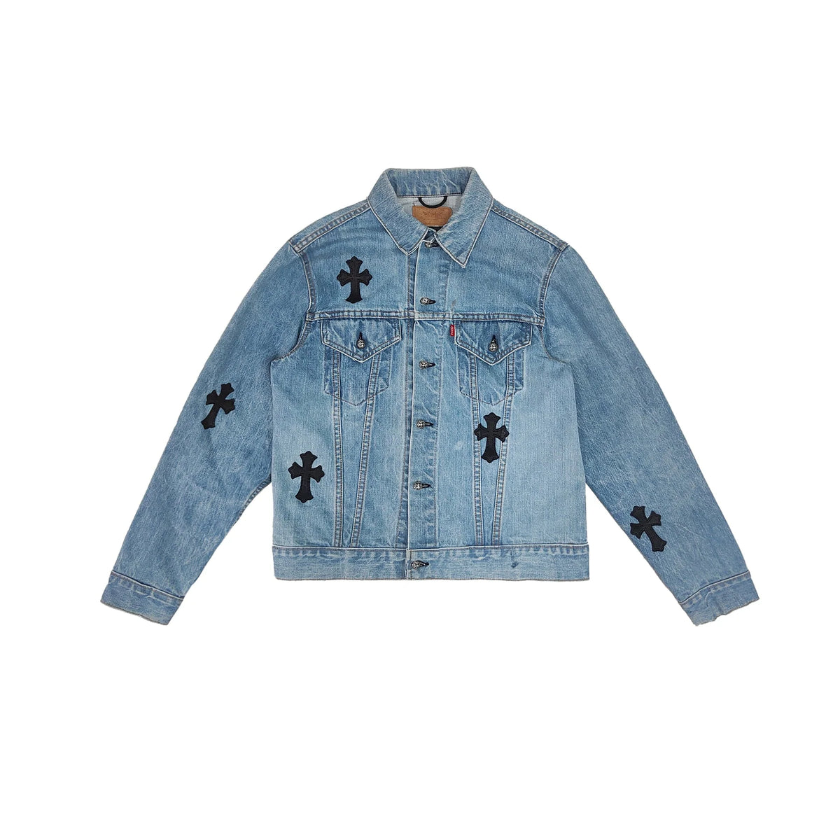 Levi's Cross Patch Denim Blue Jacket