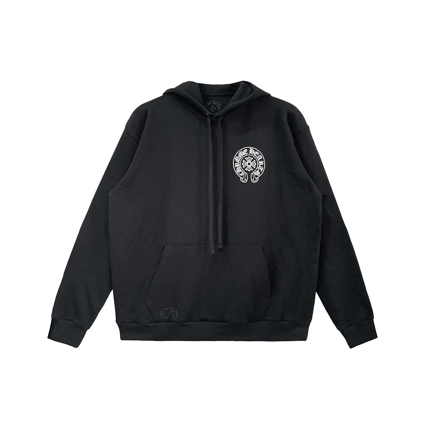 London Exclusive Horseshoe Black Hoodie
