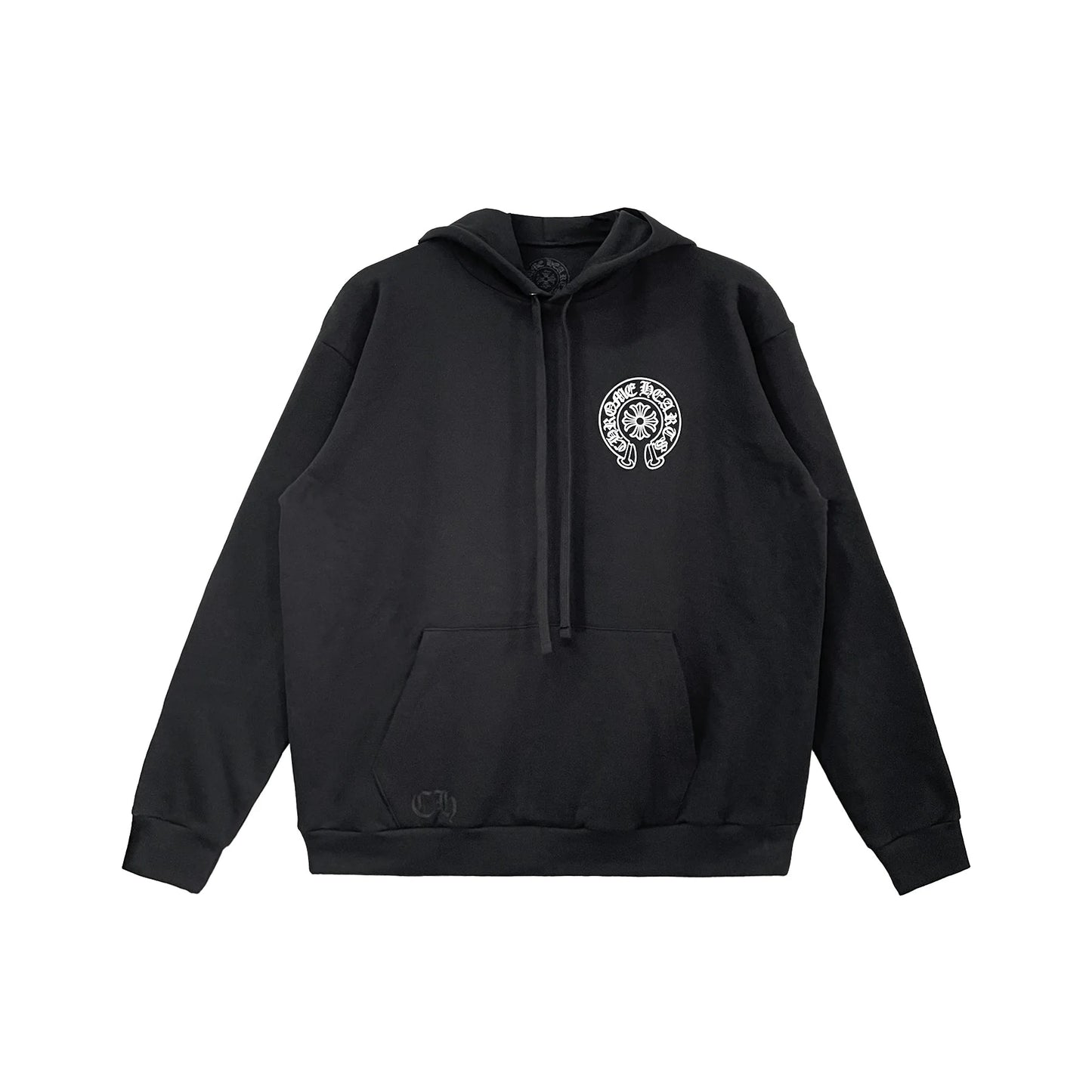 London Exclusive Horseshoe Black Hoodie