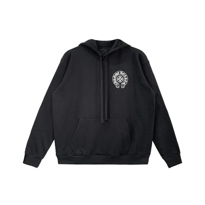 London Exclusive Horseshoe Black Hoodie
