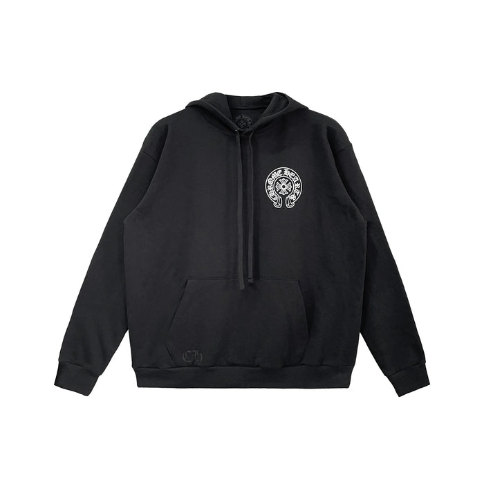 London Exclusive Horseshoe Black Hoodie