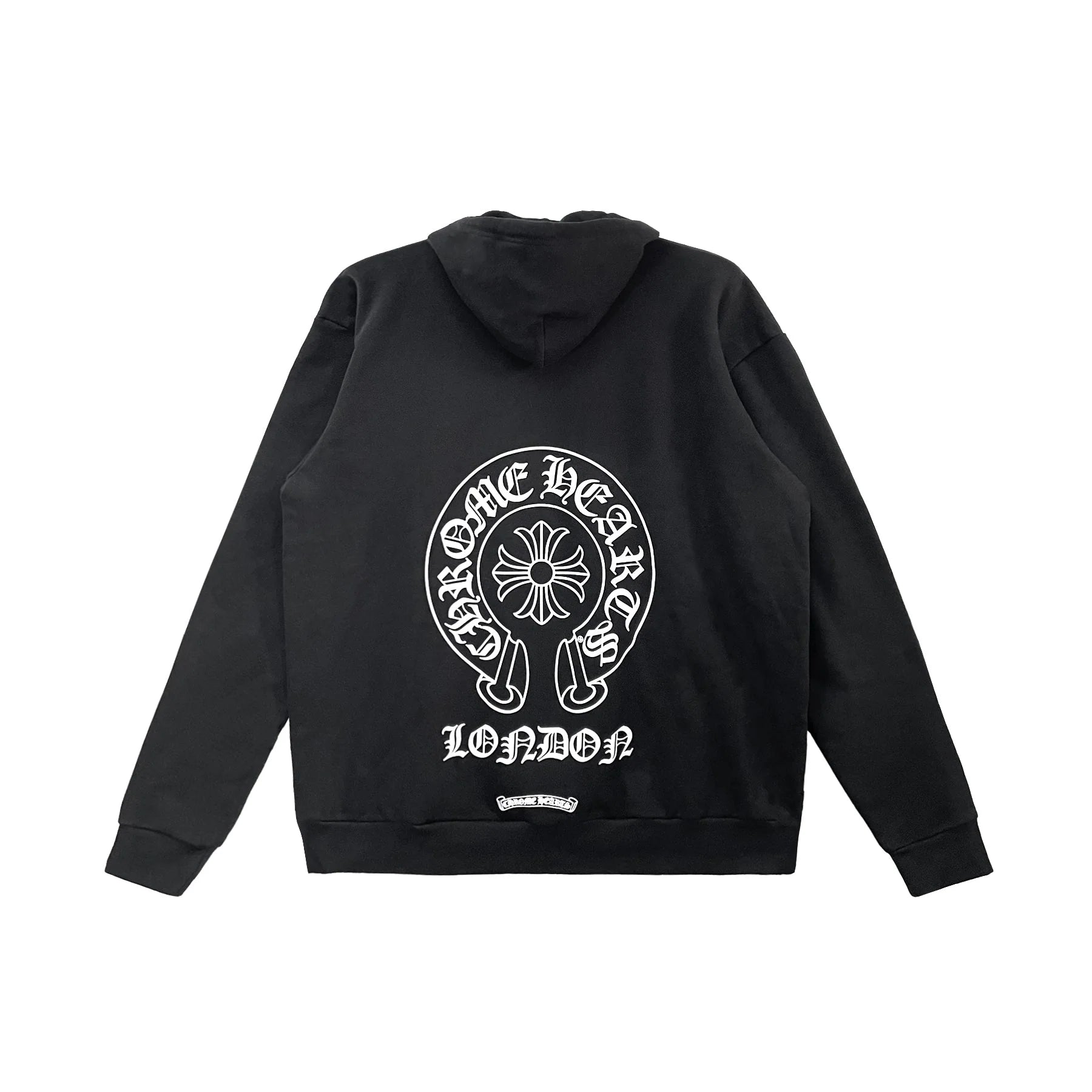 London Exclusive Horseshoe Black Hoodie