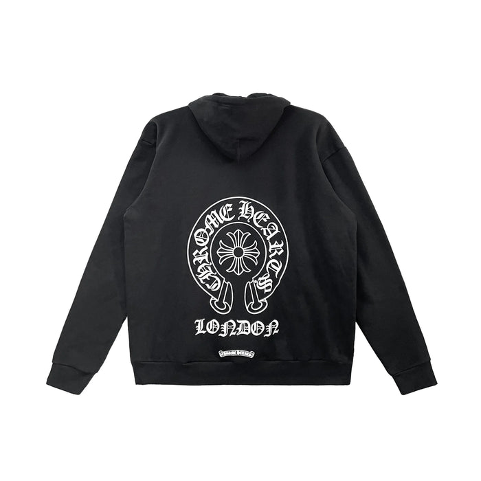 London Exclusive Horseshoe Black Hoodie