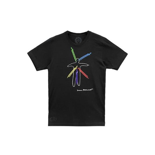 Marina Abramovic Graphic Print Black Short Sleeve Tee