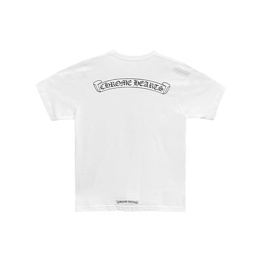 Marina Abramovic Graphic Print White Chrome Hearts Tee
