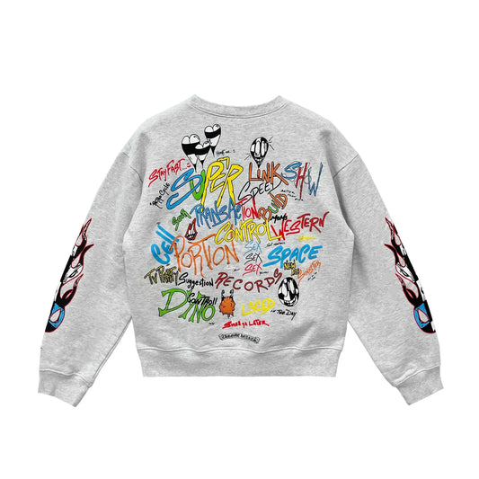 Chrome Hearts Matty Boy Brain Crewneck Sweatshirt