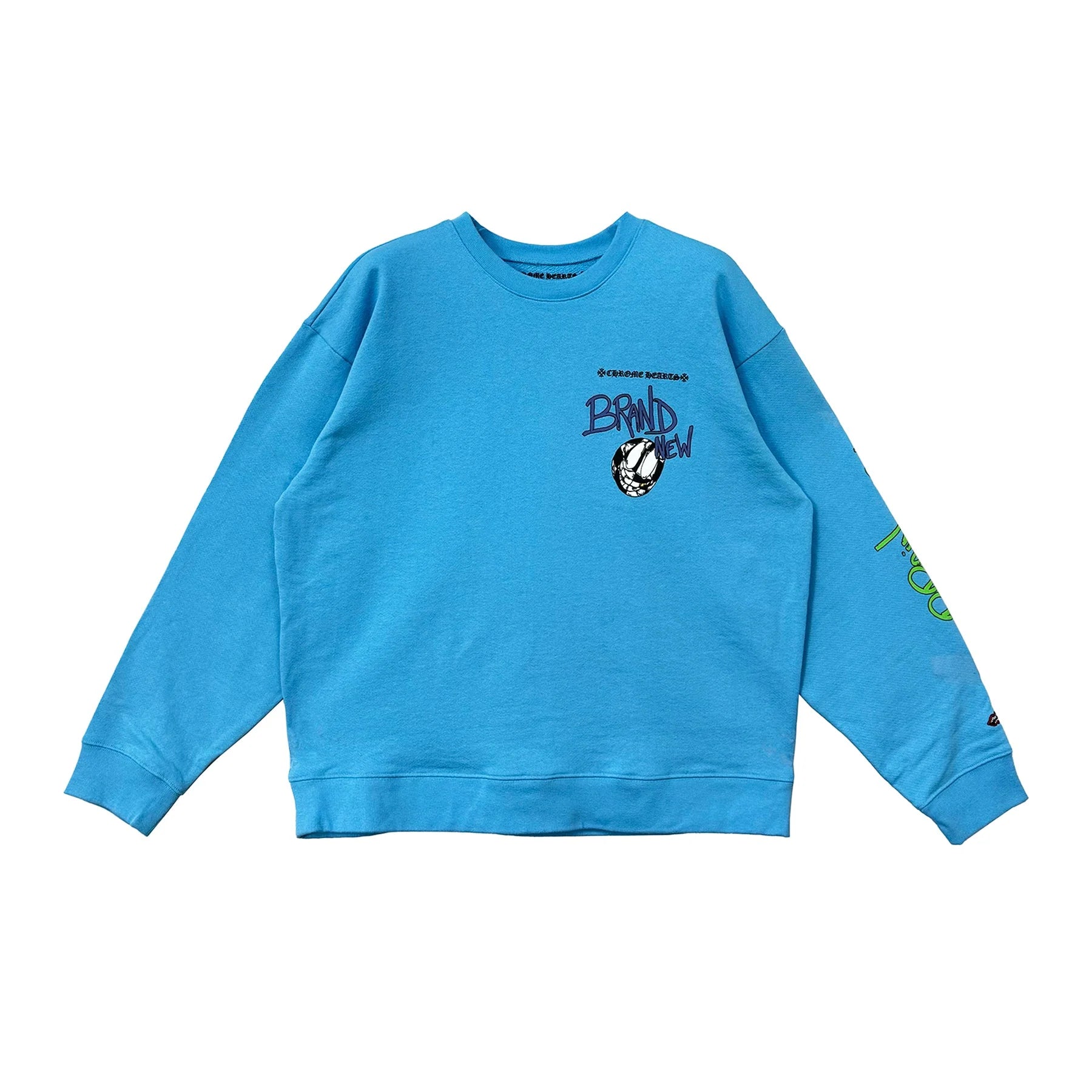 Chrome Hearts Blue Sweatshirt Matty Boy Chomper Blew Me