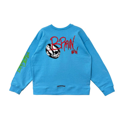 Chrome Hearts Blue Sweatshirt Matty Boy Chomper Blew Me