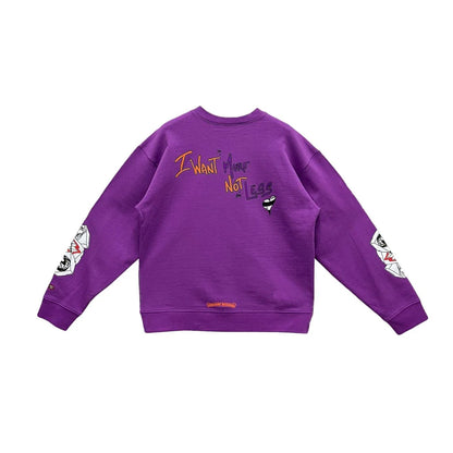 Matty Boy Chomper PURRELLE Graffiti Chrome Hearts Sweatshirt