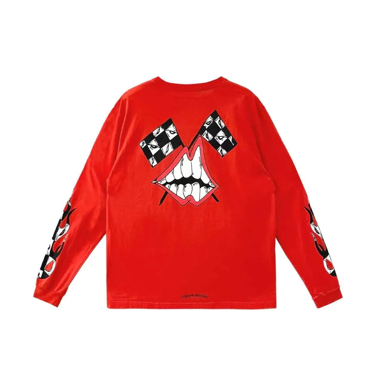 Chomper Matty Boy Red Long Sleeve Tee