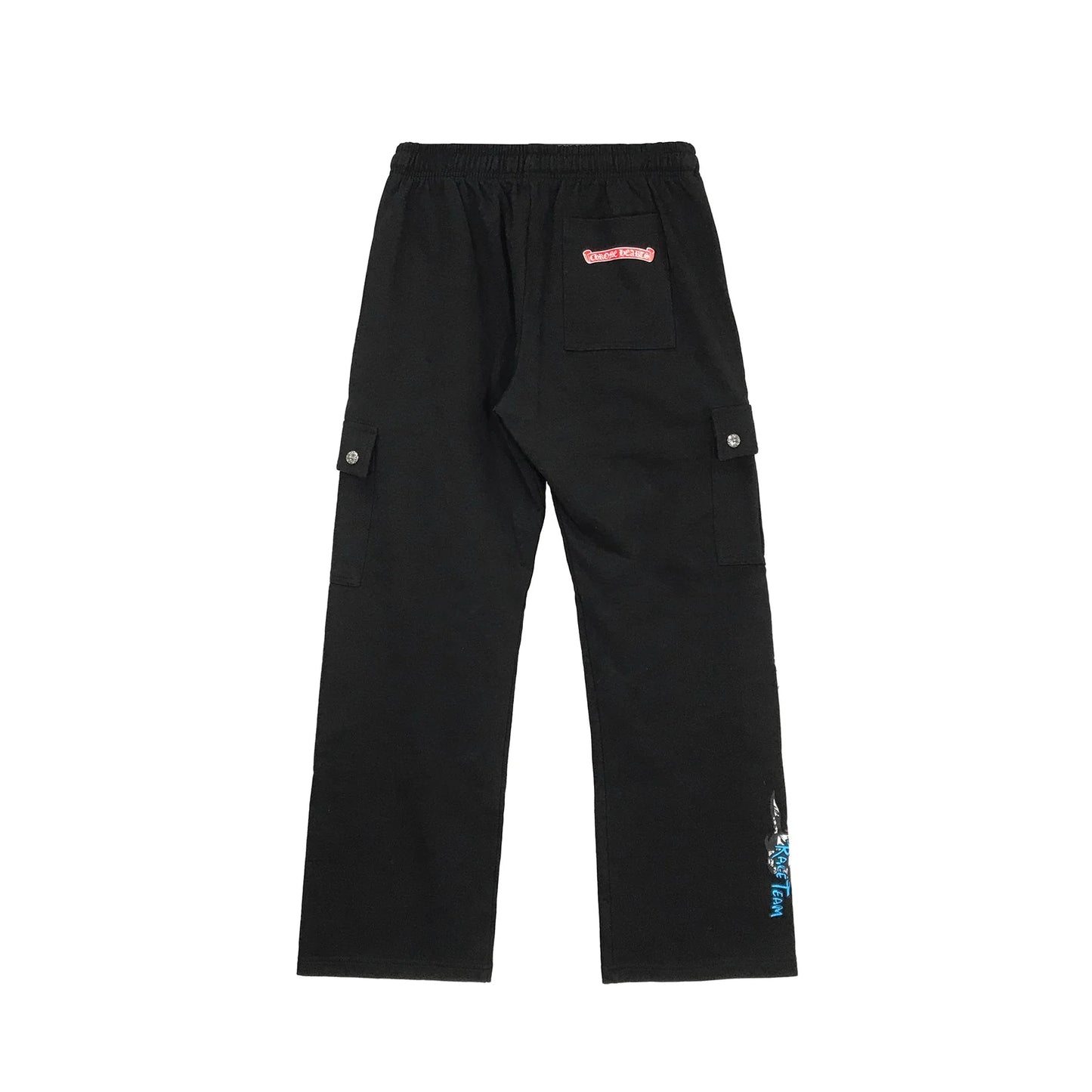 Matty Boy Flame Doodle Comic Loose Chrome Hearts Pants