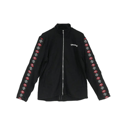 Matty Boy Lips Cross Chrome Hearts Zip Up Jacket