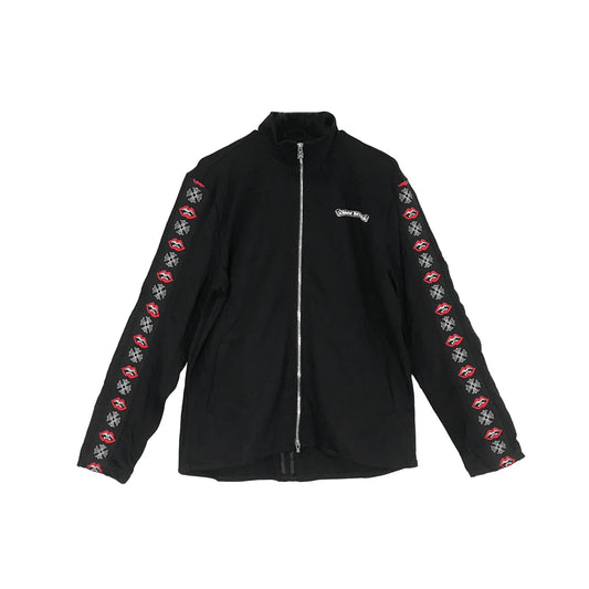 Matty Boy Lips Cross Chrome Hearts Zip Up Jacket