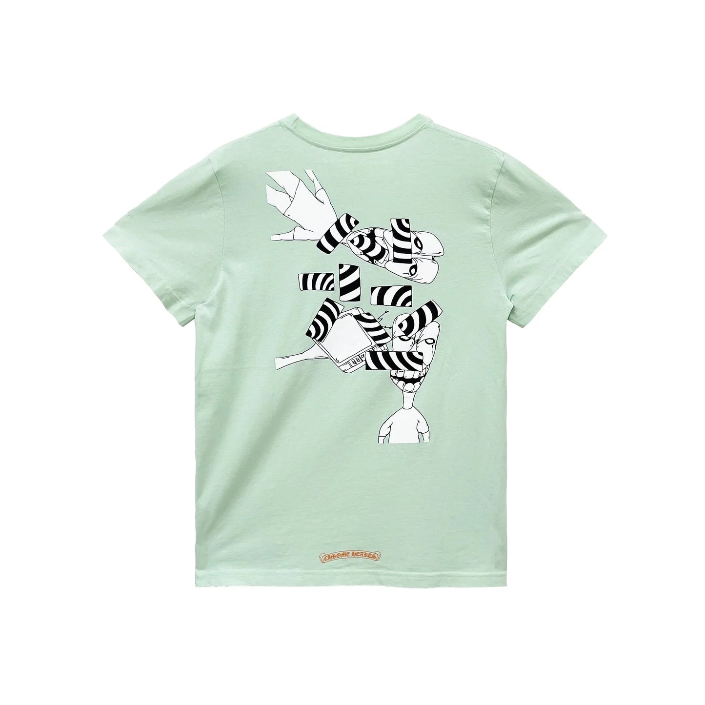 Matty Boy Lust Chrome Hearts Short Sleeve Green T-Shirt